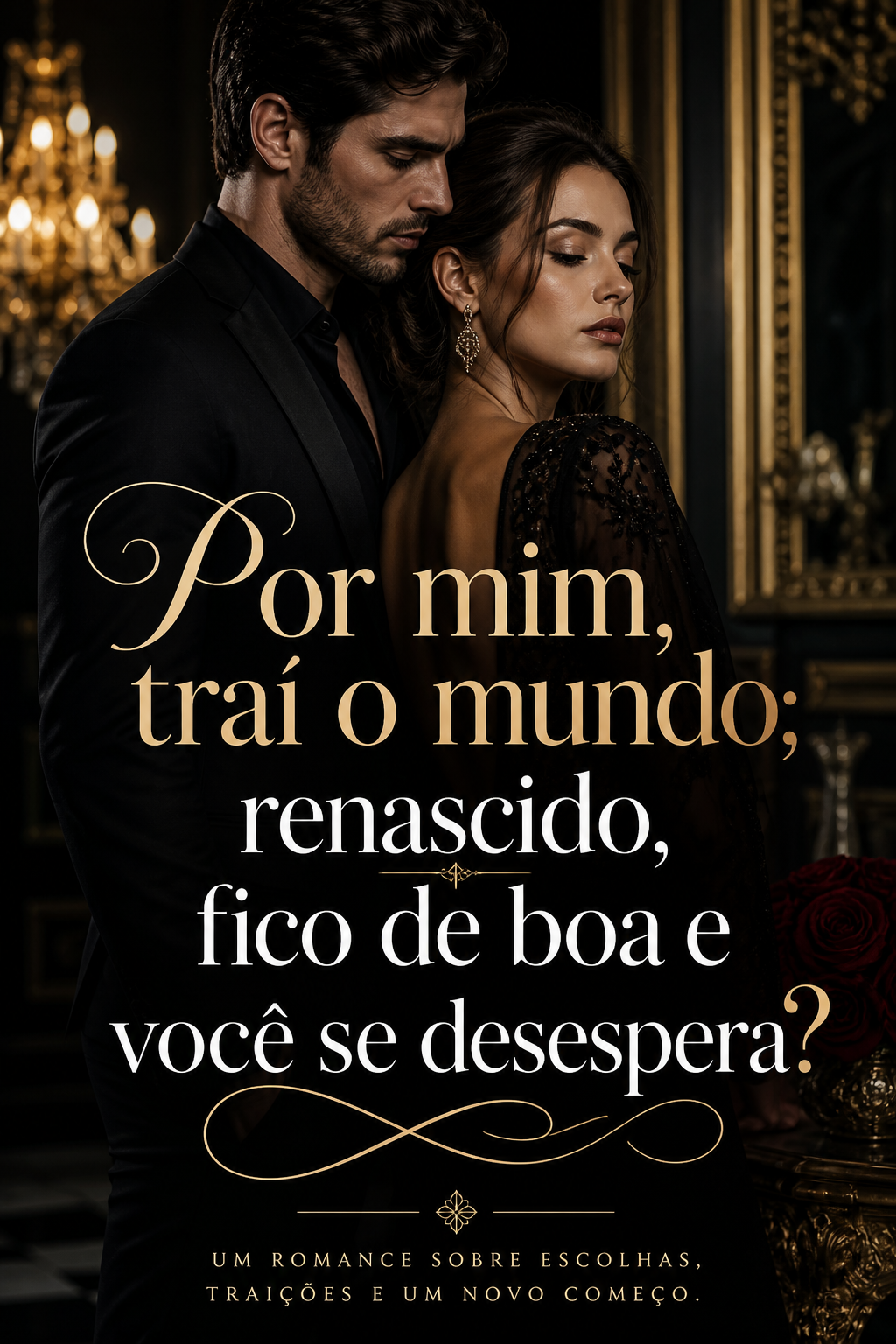 Por mim, traí o mundo; renascido, fico de boa e você se desespera?